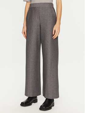 Max Mara Leisure Max Mara Leisure Hlače Foggia 2426786108 Siva Wide Leg