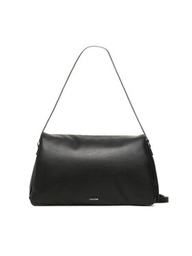 Calvin Klein Calvin Klein Soma Puffed Shoulder Bag K60K611020 Melns