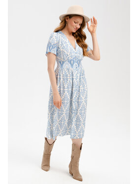 blue shadow blue shadow Sukienka codzienna Klara Niebieski Regular Fit
