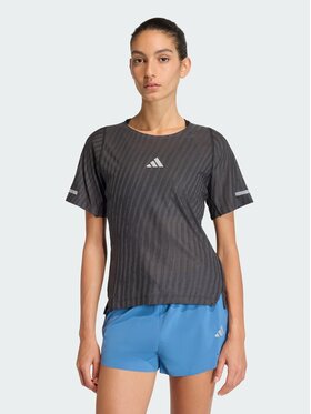 adidas adidas Koszulka techniczna 158818 Czarny Regular Fit