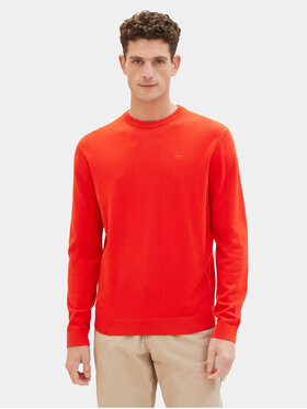 Tom Tailor Tom Tailor Džemper 1039810 Crvena Regular Fit