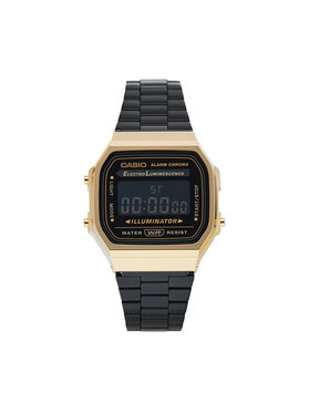 Casio Casio Laikrodis Vintage A168WEGB-1BEF Juoda