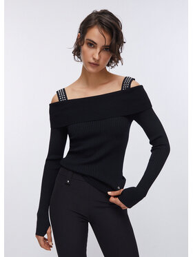 Liu Jo Liu Jo Sweter WA6061MS55N22222 Czarny Regular Fit