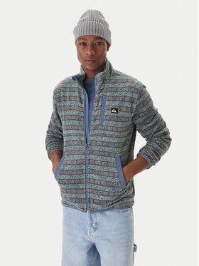 Quiksilver Quiksilver Fleecová mikina EQYPF03071 Zelená Regular Fit