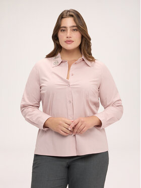 Fiorella Rubino Fiorella Rubino Koszula 5040T001584N006 Różowy Regular Fit