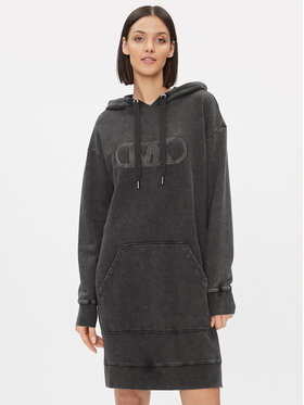 MICHAEL Michael Kors MICHAEL Michael Kors Плетена рокля MH382045DC Сив Regular Fit