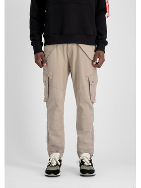 Alpha Industries Alpha Industries Spodnie cargo Combat Pant Żółty Lyon Tapered Fit