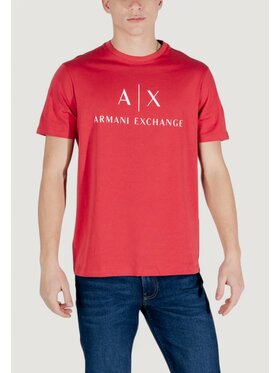 Armani Exchange Armani Exchange T-shirt 8NZTCJ Z8H4Z Rosso Shirt Fit