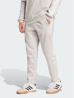 adidas adidas Spodnie materiałowe 144115 Szary Regular Fit