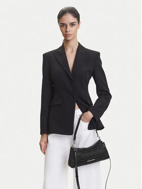 Calvin Klein Jeans Calvin Klein Jeans Τσάντα Ruched Layla Shoulder Bag LV04K3088G Μαύρο