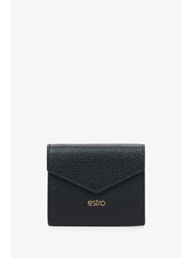 Estro Estro Μικρό Πορτοφόλι Γυναικείο ER00115022 Μαύρο