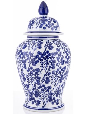 MIAhome MIAhome Pojemnik Amfora ceramiczna 47x23 cm CONTESSA Kolorowy