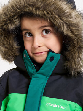 Didriksons Parka Bjärven Kids Parka 2 504898 Zelena