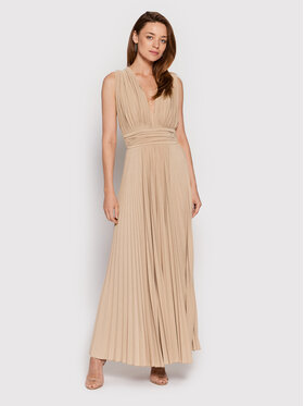 Marella Marella Официална рокля Emy 36210222 Бежов Regular Fit