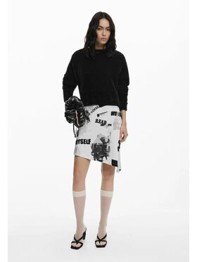 Desigual Desigual Φόρεμα VEST_ORIANA Μαύρο Regular Fit