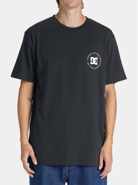 DC DC T-Shirt Concrete Tees ADYZT05305 Μαύρο Regular Fit
