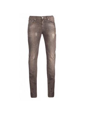 MOSCHINO MOSCHINO Jeansy MQ319 87 T7324 Brązowy Skinny Fit