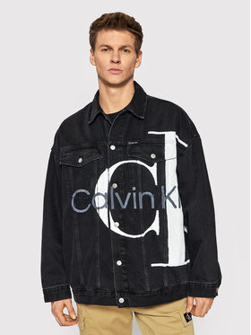 Calvin Klein Jeans Calvin Klein Jeans Farmer kabát J30J319798 Fekete Oversize