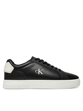 Calvin Klein Jeans Calvin Klein Jeans Sneakersy Classic Cupsole Ru Patch Lth YM0YM01297 Czarny