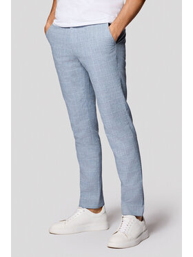Lancerto Lancerto Spodnie materiałowe Corrado SP131125000002 Niebieski Slim Fit