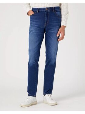 Wrangler Wrangler Jeansy RIVER Niebieski Straight Fit