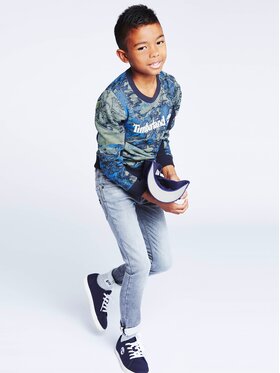 Timberland Timberland Μπλούζα T25U09 D Πράσινο Regular Fit