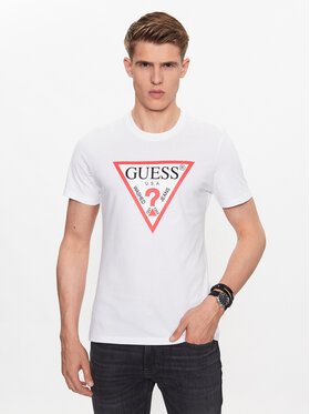 Guess Guess T-shirt M2YI71 I3Z14 Bianco Slim Fit