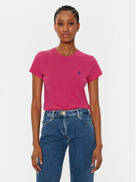Polo Ralph Lauren Polo Ralph Lauren T-Shirt 211898698031 Ροζ Regular Fit