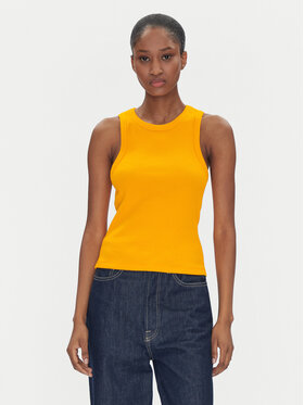 2NDDAY 2NDDAY Top Purity 2252237387 Żółty Slim Fit
