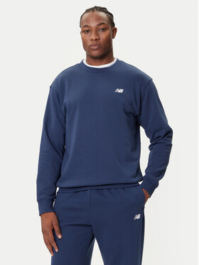New Balance New Balance Μπλούζα Small Logo MT41507 Σκούρο μπλε Relaxed Fit