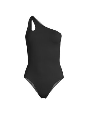 Casall Casall Strój kąpielowy One Shoulder Swimsuit Czarny