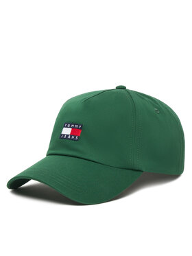 Tommy Jeans Tommy Jeans Шапка с козирка Tjm Heritage Core Cap AM0AM12933 Зелен