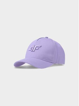 4F 4F Czapka z daszkiem 4FJWSS25ACABU388-51s Fioletowy