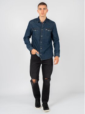 Tommy Hilfiger Tommy Hilfiger Τζιν DM0DM11887 | Dad Jean Μαύρο Regular Fit