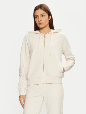 Guess Guess Majica dugih rukava O5RQ01 KCO31 Écru Regular Fit
