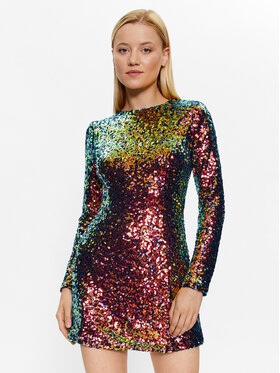 Glamorous Glamorous Koktejlové šaty TM0674 Barevná Slim Fit