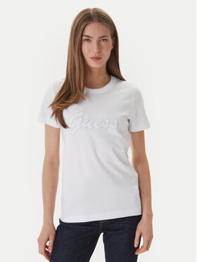 Guess Guess Póló W6GI08 K3023 Fehér Regular Fit