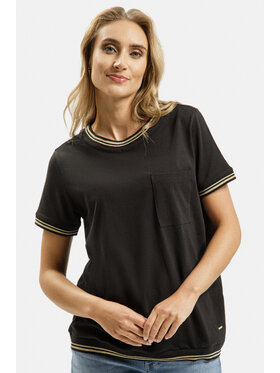 Cross Jeans Cross Jeans T-Shirt 56172-020 Czarny