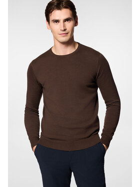 Próchnik Próchnik Sweter PM8 SW073224000015 Brązowy Regular Fit