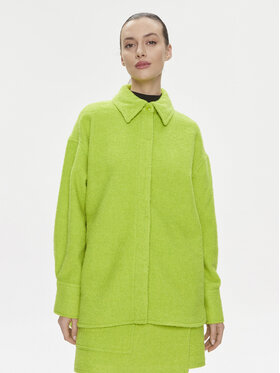Samsøe Samsøe Samsøe Samsøe Риза-яке Inez F23400011 Zelená Oversize