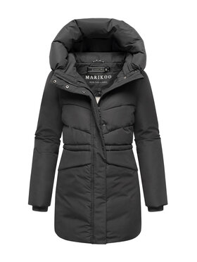 Marikoo Marikoo Kurtka zimowa Delilah Szary Regular Fit
