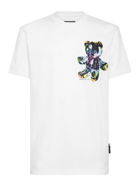 PHILIPP PLEIN PHILIPP PLEIN T-Shirt 323 Biały Regular Fit