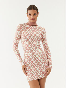 Elisabetta Franchi Elisabetta Franchi Úpletové šaty AM-98B-36E2-V340 Barevná Slim Fit