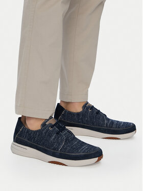 Clarks Clarks Półbuty Easeway Lace 26187413 Granatowy