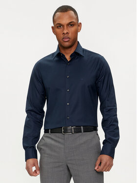 Michael Kors Michael Kors Cămașă MD0DS01032 Bleumarin Slim Fit