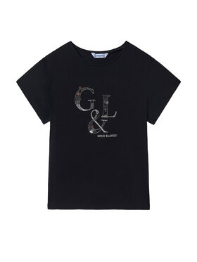 Mayoral Mayoral Тишърт 854 Черен Regular Fit