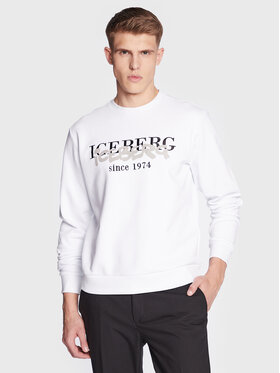 Iceberg Iceberg Bluza 23EI1P0E05163021101 Biały Regular Fit