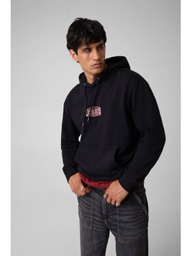 Guess Jeans Guess Jeans Μπλούζα 184129 Μαύρο Classic Fit