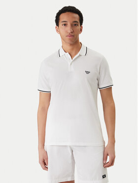 Emporio Armani Emporio Armani Polokošeľa EM001380 AF20424 U0002 Biela Regular Fit