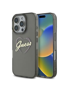 Guess Guess Etui na telefon Apple iPhone 16 Pro Max Czarny